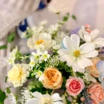 Pastel Wildflower Bridal Bouquet / Boho Wedding Bouquet / Spring Garden Wedding Flowers / Bridesmaid Bouquet / Rustic Wedding Decor