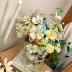 Custom Pastel Garden Silk Flower Wedding Package April 2026
